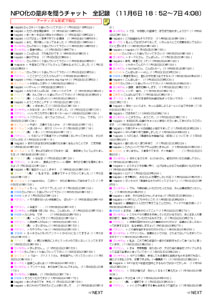 付録　討論会 (チャット) ログ