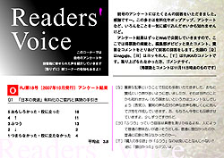 Readers' Voice【FREE！】