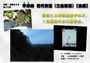 特濃！廃道あるき　第二六回宇津峠　明治車道（三島新道）【後編】（by ヨッキれん）