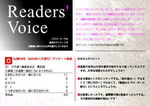 Readers' Voice【FREE！】