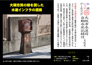 水道レッドデータブック（XX）大阪市水道局 自動水圧記録計