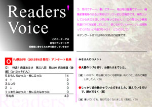 Readers' Voice【FREE！】