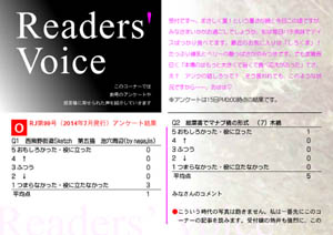 Readers' Voice