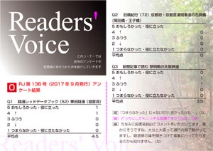 Readers’ Voice【FREE！】