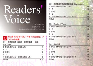 Readers' Voice【FREE！】