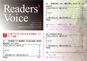 Readers' Voice【FREE！】