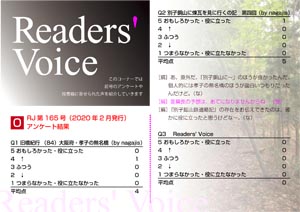 Readers' Voice【FREE！】
